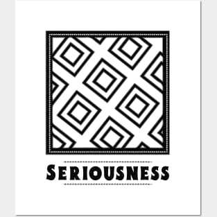 "Seriousness" African Sankofa Adinkra symbol. Posters and Art